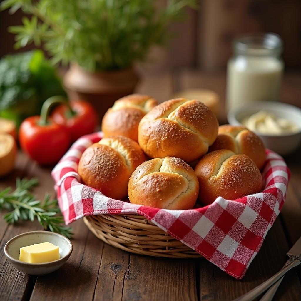 Brötchen Rezept – Perfekte Beilage zum Grillen