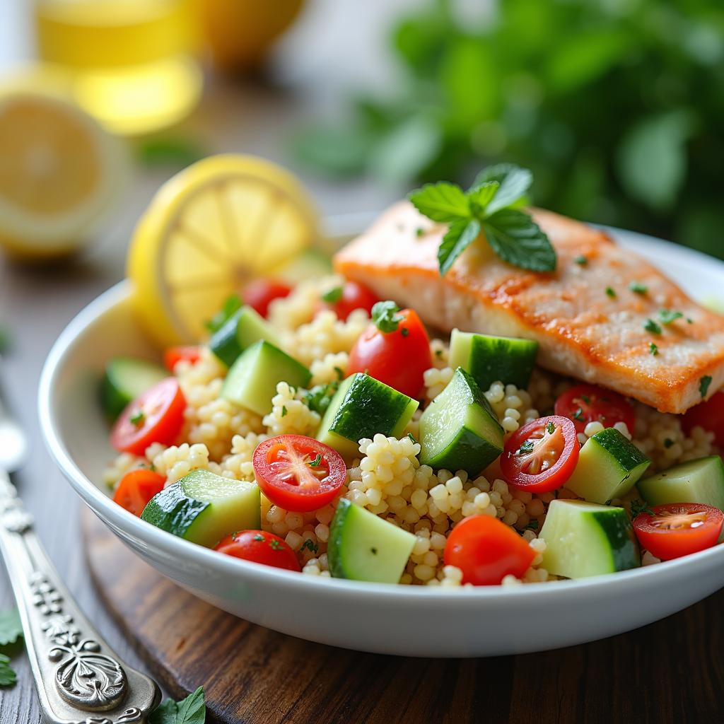 Couscous Salat Rezept: Perfekte Beilage zu Fisch