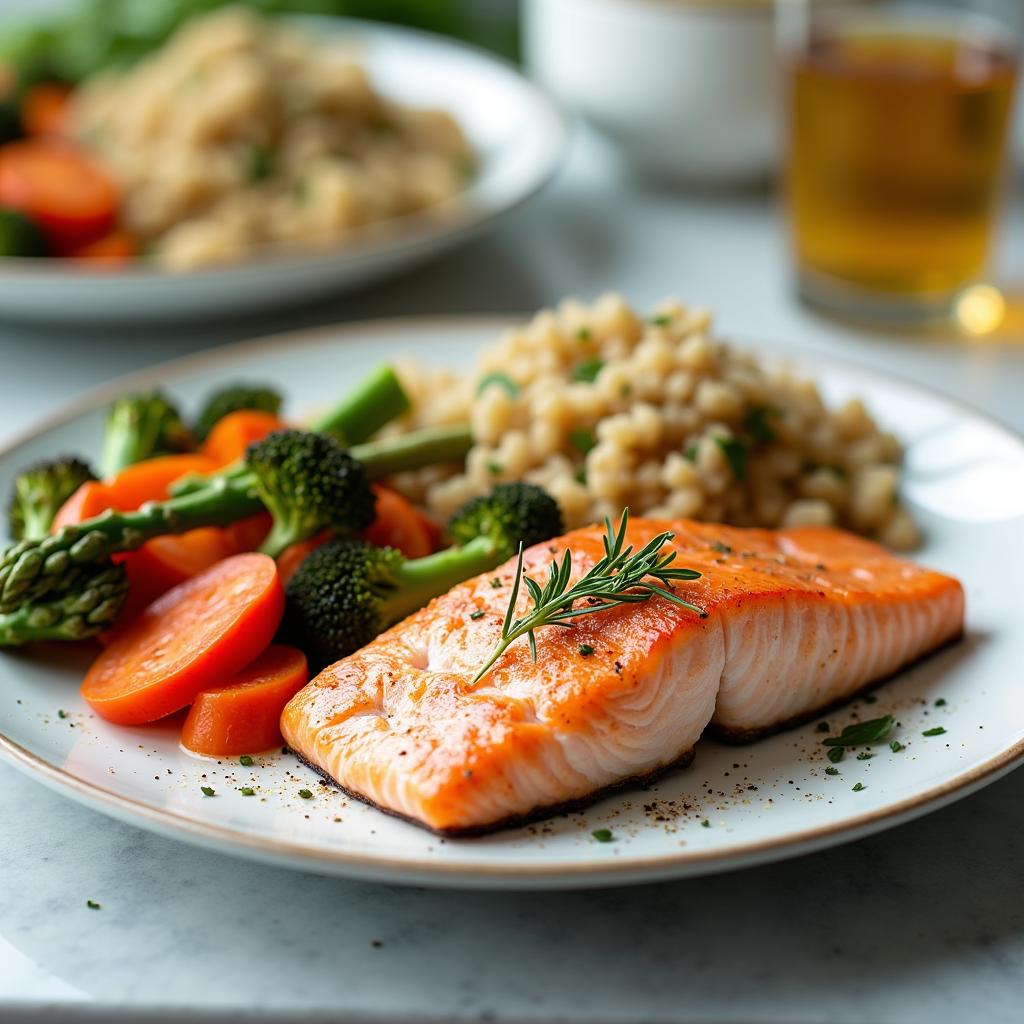 Gesunde Beilagen zum Lachs: Leichte Optionen für den bewussten Genuss