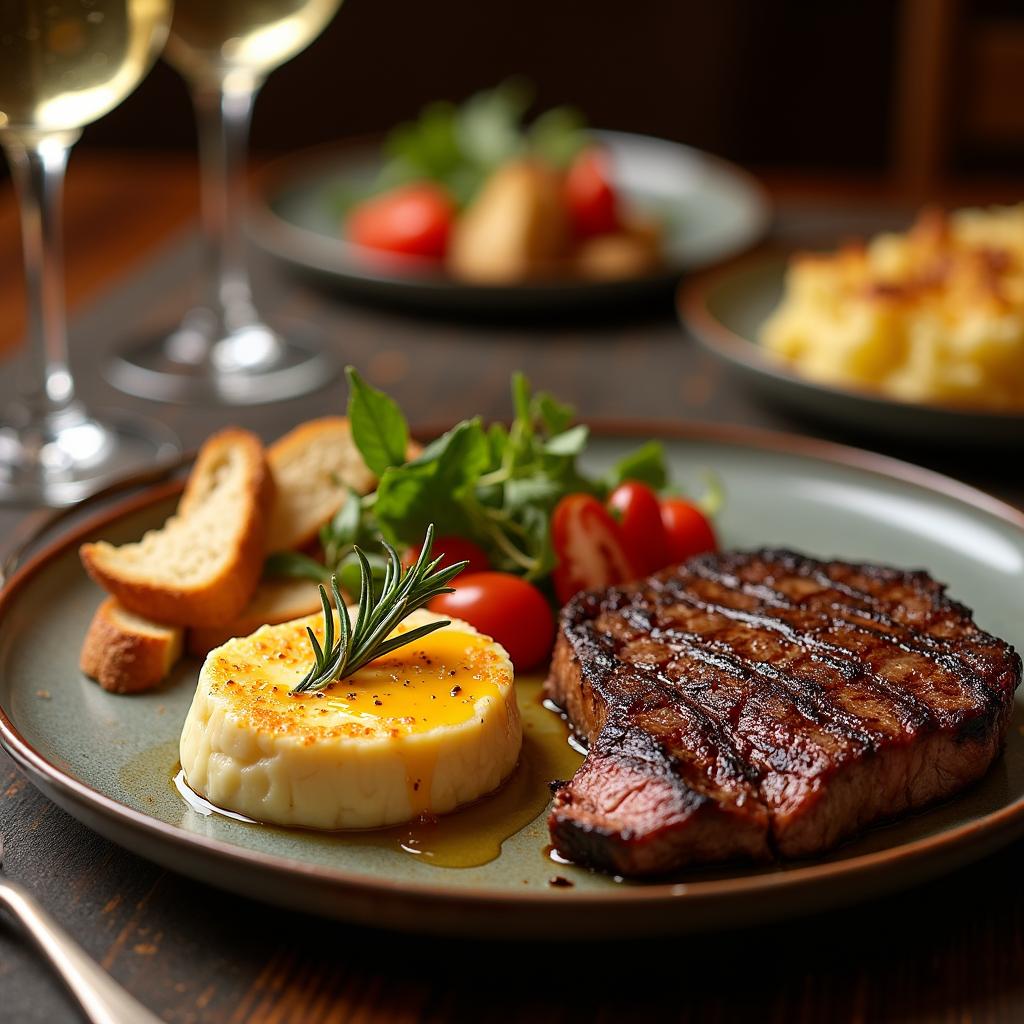 Gratinierter Ziegenkäse: Das perfekte Gericht mit Beilagen zum Steak