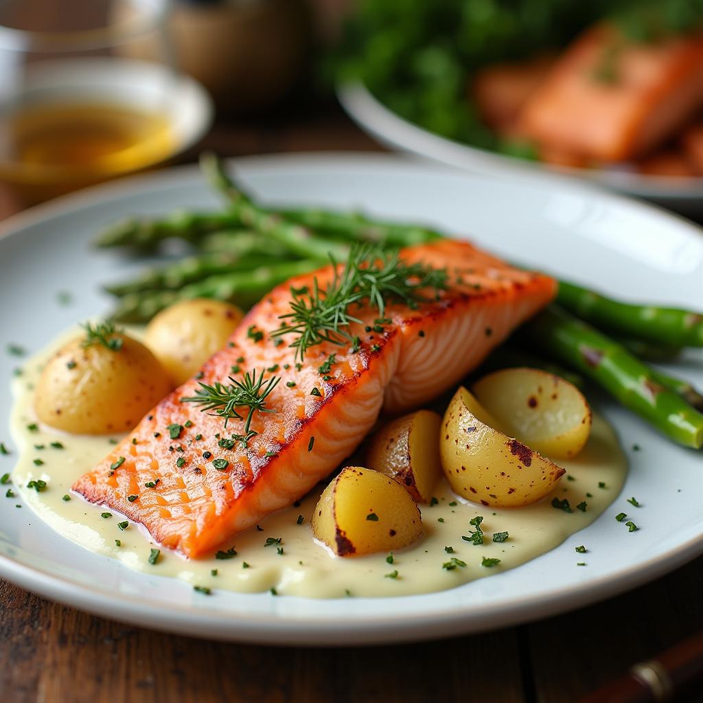 Klassische Beilage zu Lachs: Traditionelle und Beliebte Optionen