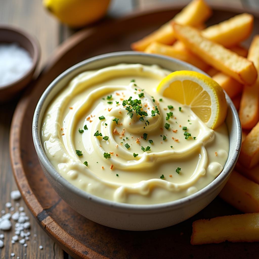 Knoblauch-Mayonnaise