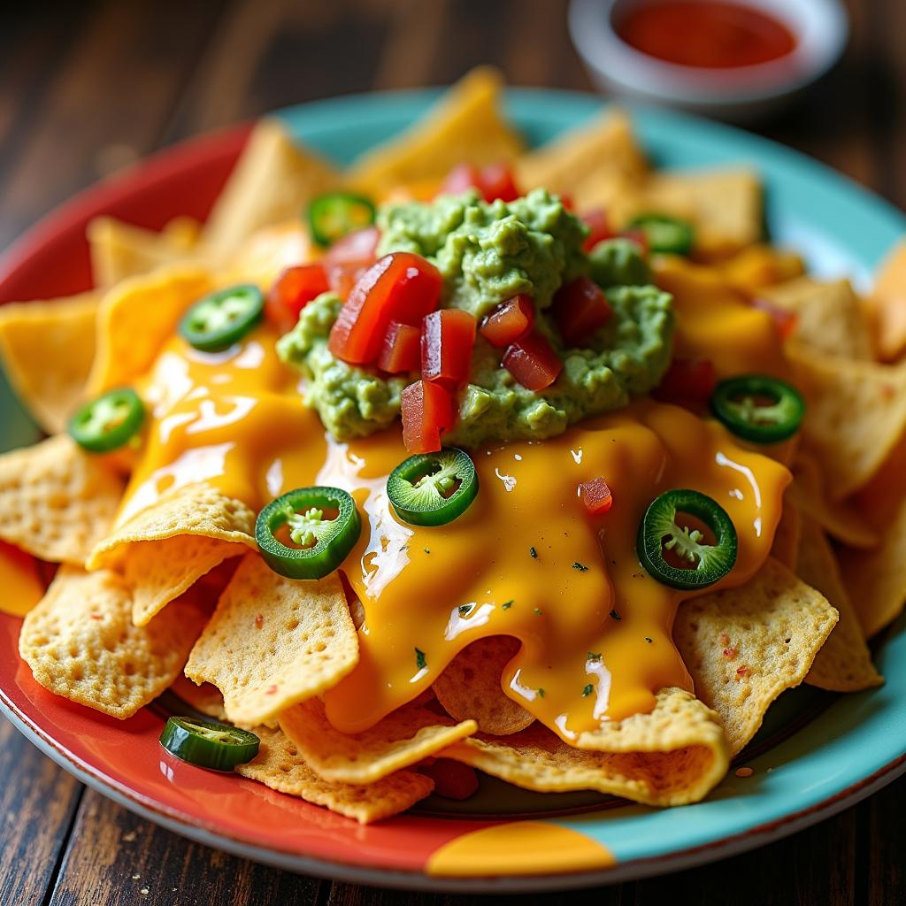 Nachos mit Käse - Schnelle Beilagen zum Grillen