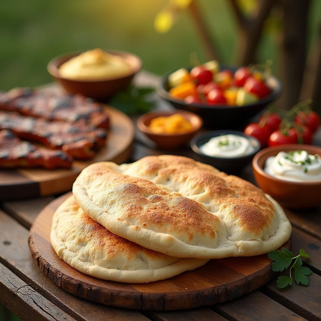 Pita Rezept: Fluffiges Brot für jede Grillparty