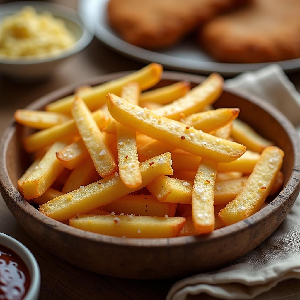 Pommes Frites: Knusprig und köstlich