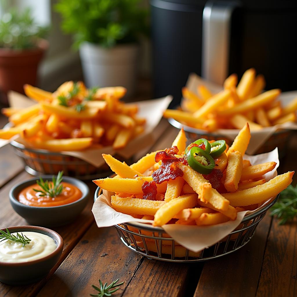 Pommes Frites: Variationen, Kräuter-Pommes und Air Fryer-Rezepte