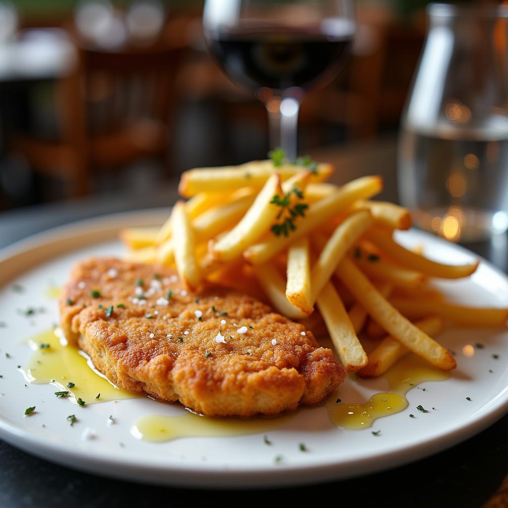 Pommes mit Trüffelöl