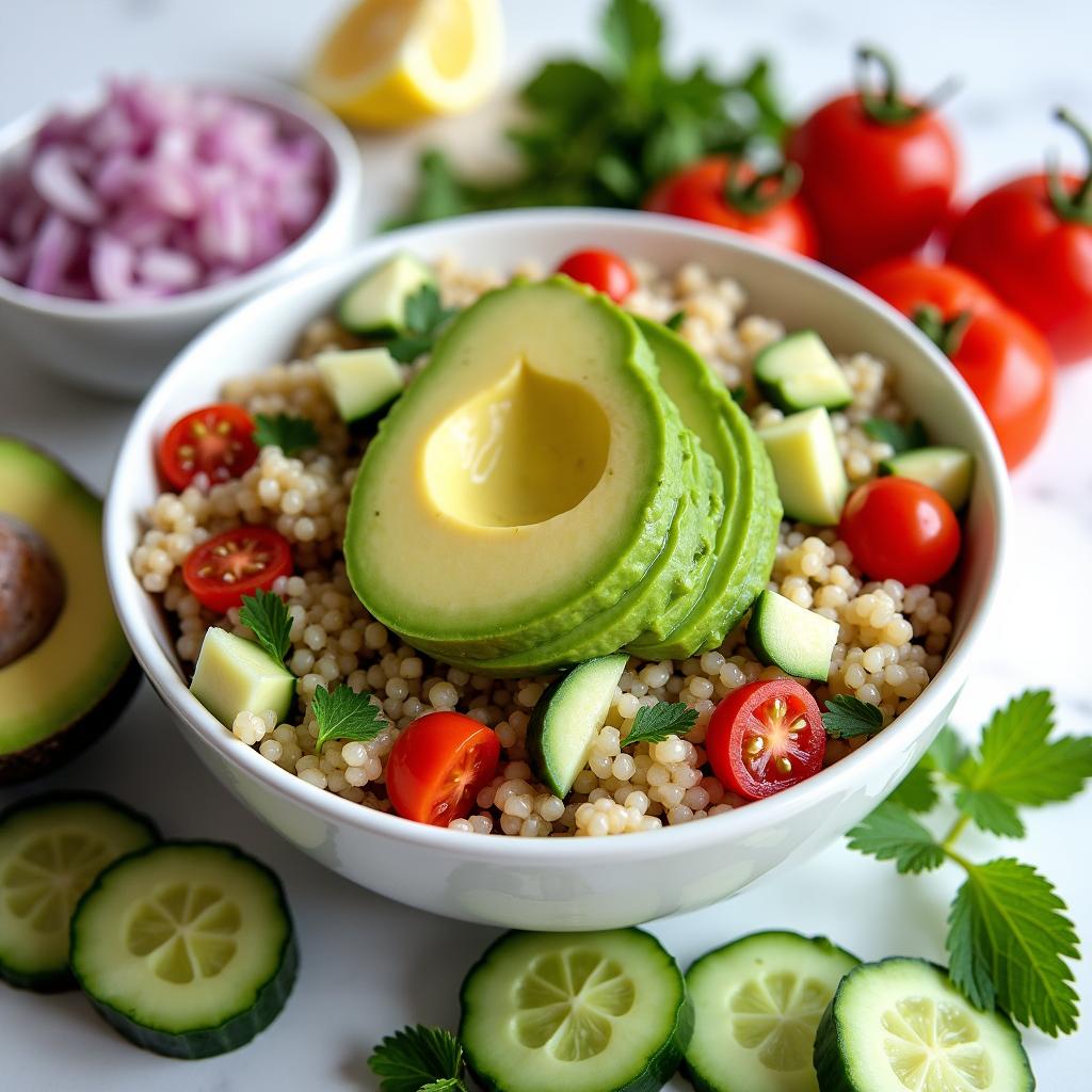 Quinoa Salad with Avocado