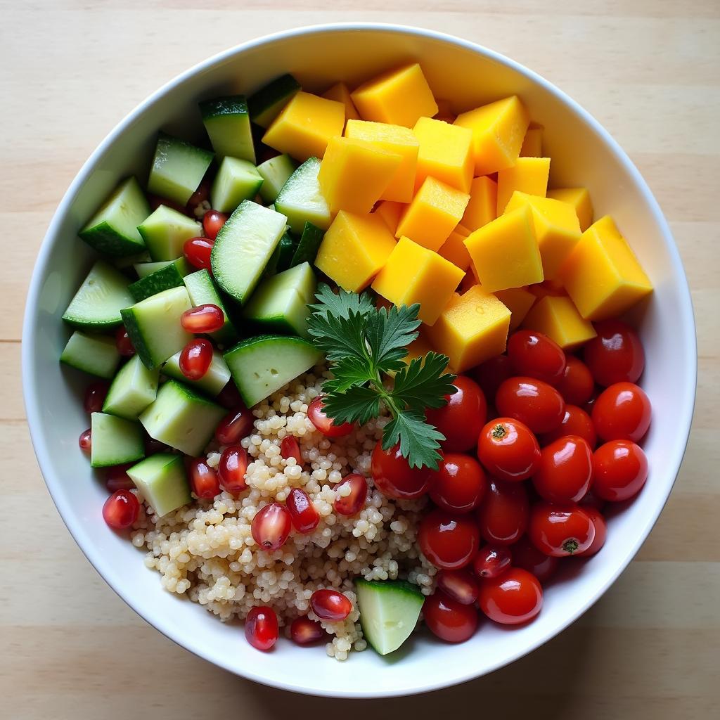 Quinoa Salad with Fruits