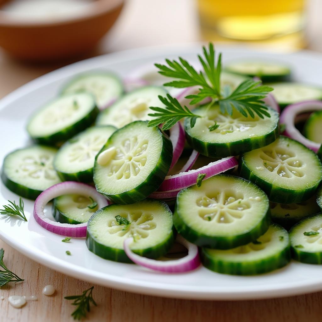 Rezept für Gurkensalat: Ein Erfrischendes Sommergericht