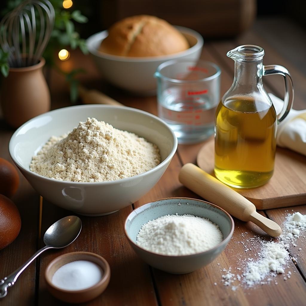 Rezept für selbstgemachtes Brot für Panini