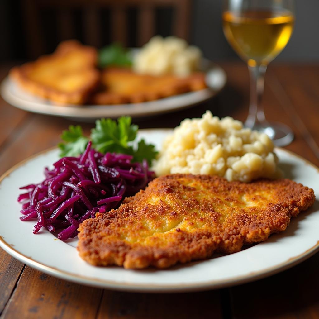 Rotkohl und Sauerkraut