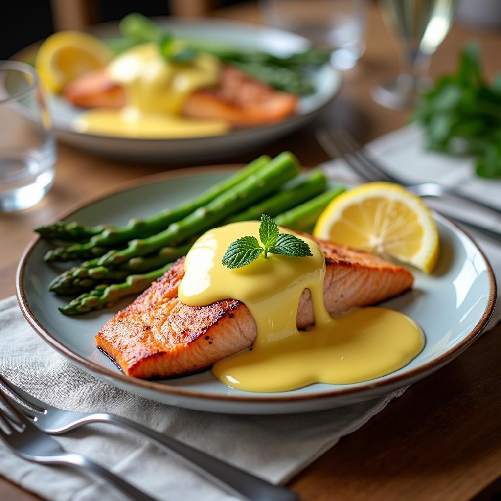 Sauce Hollandaise: Die perfekte Beilage zum Lachs