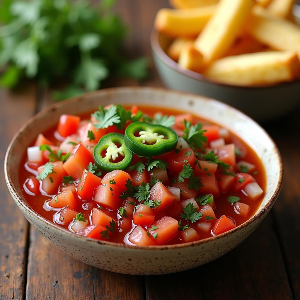 Scharfe Salsa