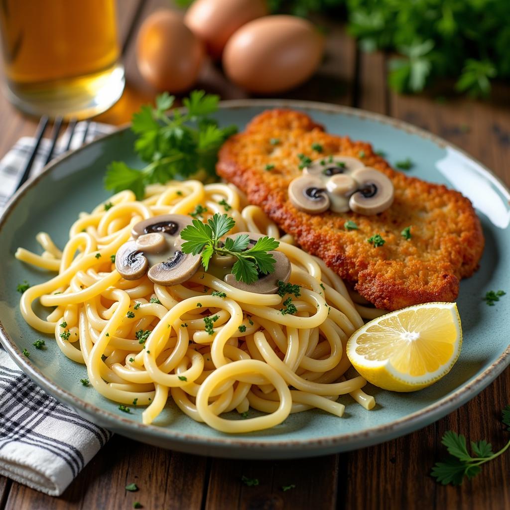 Spätzle Rezept: Beilage zu Schnitzel