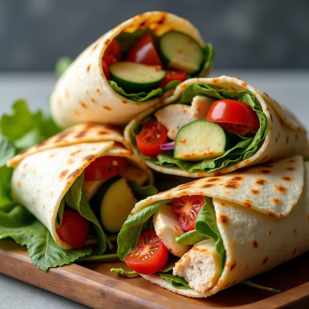 Tortilla-Wraps - Schnelle Beilagen zum Grillen