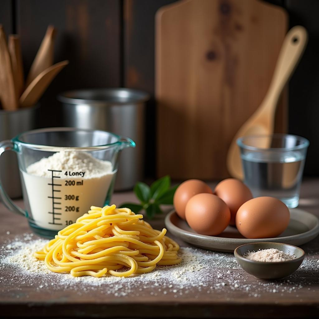 Zutaten für das Spätzle Rezept