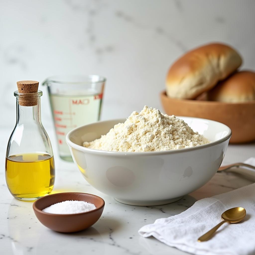 Zutaten für das perfekte Pita Rezept