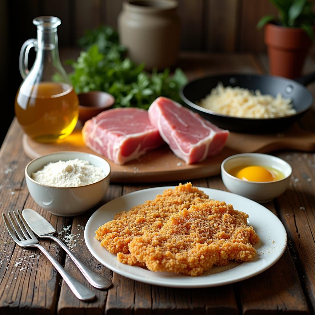 Zutaten für das perfekte Schnitzel