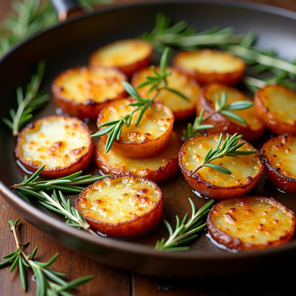 Bratkartoffeln mit Rosmarin und Knoblauch