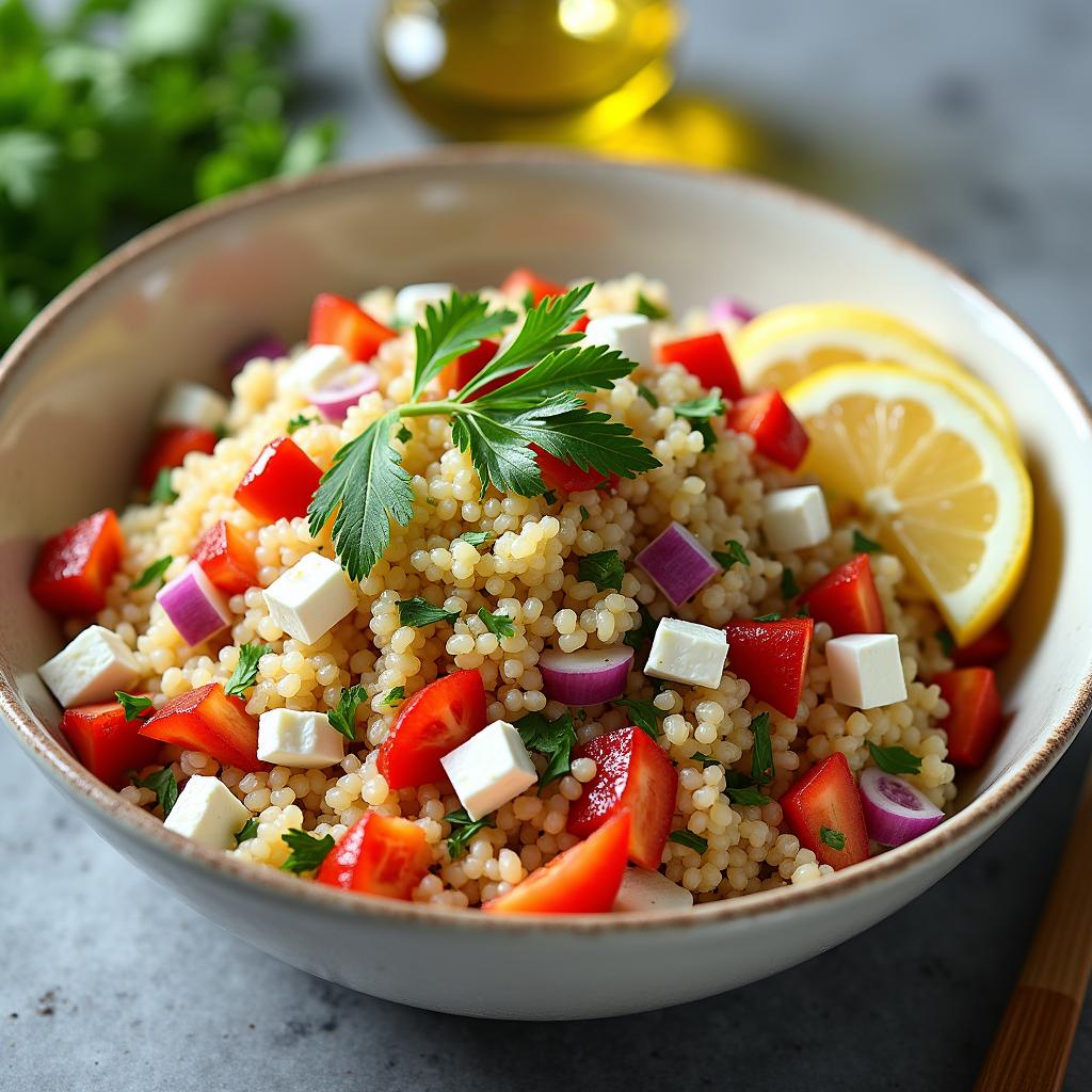 Mediterraner Couscous-Salat