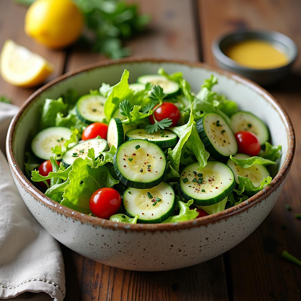 Grüner Salat – Einfach und erfrischend