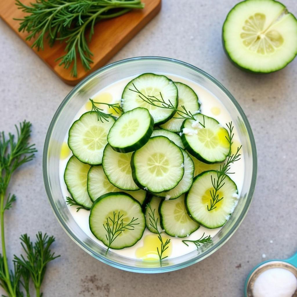 Gurkensalat mit Dill – Ein Hauch von Frische