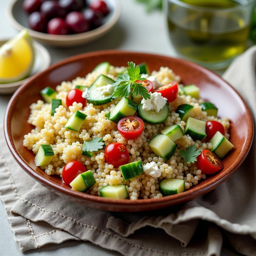 Mediterraner Couscous-Salat