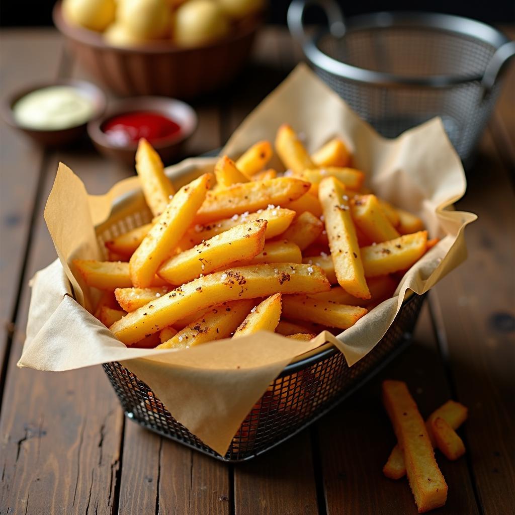 Pommes Frites – Knusprig und beliebt